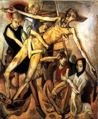 Max Beckman: The Descent from the Cross (1917)