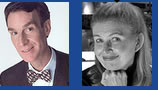 Bill Nye and Susan Jacoby